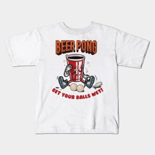 Beer Pong Challenge Kids T-Shirt